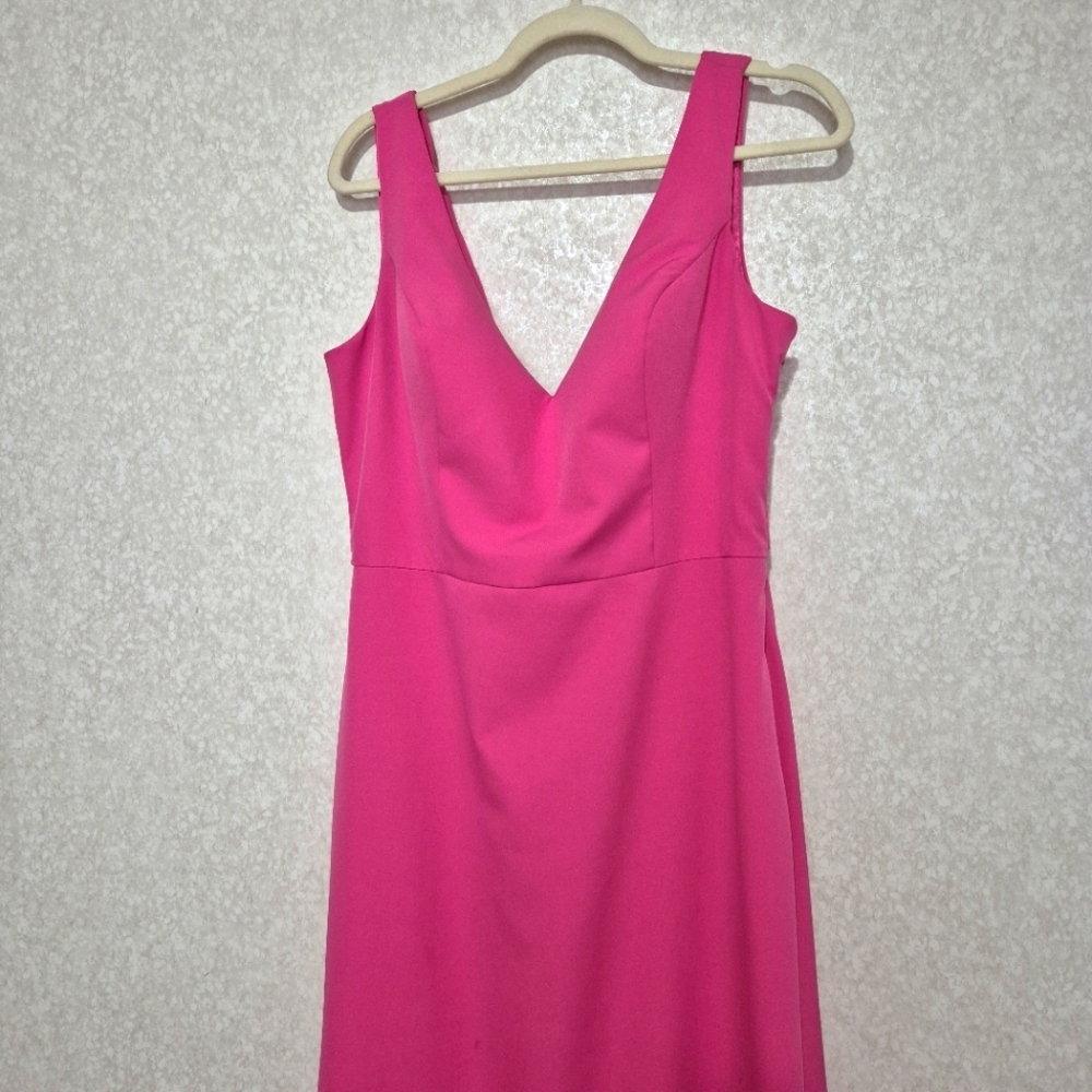 Revelry Pink V-Neck Sleeveless Maxi Dress...SIZE:16 - Picture 5 of 14